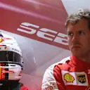 Sebastian Vettel (GER) Ferrari at Formula One World Championship, Rd3, Chinese Grand Prix, Practice, Shanghai, China, Friday 10 April 2015. © Sutton Motorsport Images