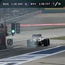 Daniil Kvyat (RUS) Red Bull Racing RB11 exits pit lane with his rear brakes on fire at Formula One World Championship, Rd3, Chinese Grand Prix, Practice, Shanghai, China, Friday 10 April 2015. © Sutton Motorsport Images