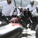 Fernando Alonso (ESP) McLaren MP4-30 makes a pitstop at Formula One World Championship, Rd3, Chinese Grand Prix, Practice, Shanghai, China, Friday 10 April 2015. © Sutton Motorsport Images