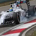 Felipe Massa (BRA) Williams FW37 locks up at Formula One World Championship, Rd3, Chinese Grand Prix, Practice, Shanghai, China, Friday 10 April 2015. © Sutton Motorsport Images
