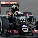 Pastor Maldonado (VEN) Lotus E23 Hybrid at Formula One World Championship, Rd3, Chinese Grand Prix, Practice, Shanghai, China, Friday 10 April 2015. © Sutton Motorsport Images