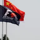 F1 and Chinese flags at Formula One World Championship, Rd3, Chinese Grand Prix, Practice, Shanghai, China, Friday 10 April 2015. © Sutton Motorsport Images