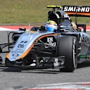 Sergio Perez (MEX) Force India VJM08 at Formula One World Championship, Rd3, Chinese Grand Prix, Qualifying, Shanghai, China, Saturday 11 April 2015. © Sutton Motorsport Images