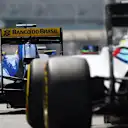 Marcus Ericsson (SWE) Sauber C34 and Felipe Massa (BRA) Williams FW37 at Formula One World Championship, Rd3, Chinese Grand Prix, FP3, Shanghai, China, Saturday 11 April 2015. © Sutton Motorsport Images