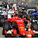 Ferrari SF15-T in parc ferme at Formula One World Championship, Rd3, Chinese Grand Prix, Qualifying, Shanghai, China, Saturday 11 April 2015. © Sutton Motorsport Images