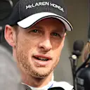 Jenson Button (GBR) McLaren talks to the media at Formula One World Championship, Rd3, Chinese Grand Prix, Qualifying, Shanghai, China, Saturday 11 April 2015. © Sutton Motorsport Images