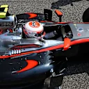 Jenson Button (GBR) McLaren MP4-30 on the grid at Formula One World Championship, Rd3, Chinese Grand Prix, Race, Shanghai, China, Sunday 12 April 2015. © Sutton Motorsport Images