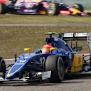 Felipe Nasr (BRA) Sauber C34 at Formula One World Championship, Rd3, Chinese Grand Prix, Race, Shanghai, China, Sunday 12 April 2015. © Sutton Motorsport Images