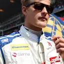 Marcus Ericsson (SWE) Sauber on the grid at Formula One World Championship, Rd3, Chinese Grand Prix, Race, Shanghai, China, Sunday 12 April 2015. © Sutton Motorsport Images