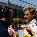 Marcus Ericsson (SWE) Sauber on the grid at Formula One World Championship, Rd3, Chinese Grand Prix, Race, Shanghai, China, Sunday 12 April 2015. © Sutton Motorsport Images