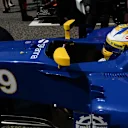 Marcus Ericsson (SWE) Sauber C34 on the grid at Formula One World Championship, Rd3, Chinese Grand Prix, Race, Shanghai, China, Sunday 12 April 2015. © Sutton Motorsport Images