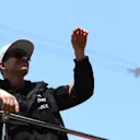 Nico Hulkenberg (GER) Force India F1 at the drivers parade at Formula One World Championship, Rd3, Chinese Grand Prix, Race, Shanghai, China, Sunday 12 April 2015. © Sutton Motorsport Images