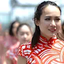 Grid girls at Formula One World Championship, Rd3, Chinese Grand Prix, Race, Shanghai, China, Sunday 12 April 2015. © Sutton Motorsport Images