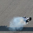 Max Verstappen (NDL) Scuderia Toro Rosso STR10 blows up at Formula One World Championship, Rd3, Chinese Grand Prix, Race, Shanghai, China, Sunday 12 April 2015. © Sutton Motorsport Images