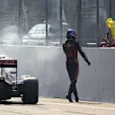Max Verstappen (NDL) Scuderia Toro Rosso STR10 climbs out of his stricken car after blowing his engine on Lap 52 at Formula One World Championship, Rd3, Chinese Grand Prix, Race, Shanghai, China, Sunday 12 April 2015. © Sutton Motorsport Images