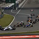 Felipe Massa (BRA) Williams FW37 and Valtteri Bottas (FIN) Williams FW37 at the sart of the race at Formula One World Championship, Rd3, Chinese Grand Prix, Race, Shanghai, China, Sunday 12 April 2015. © Sutton Motorsport Images