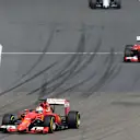 Sebastian Vettel (GER) Ferrari SF15-T at Formula One World Championship, Rd3, Chinese Grand Prix, Race, Shanghai, China, Sunday 12 April 2015. © Sutton Motorsport Images