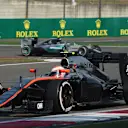 Jenson Button (GBR) McLaren MP4-30 at Formula One World Championship, Rd3, Chinese Grand Prix, Race, Shanghai, China, Sunday 12 April 2015. © Sutton Motorsport Images
