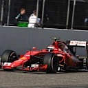 Kimi Raikkonen (FIN) Ferrari SF15-T crosses the finish line at Formula One World Championship, Rd3, Chinese Grand Prix, Race, Shanghai, China, Sunday 12 April 2015. © Sutton Motorsport Images