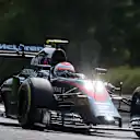 Jenson Button (GBR) McLaren MP4-30 at Formula One World Championship, Rd10, Hungarian Grand Prix, Practice, Hungaroring, Hungary, Friday 24 July 2015. © Sutton Motorsport Images