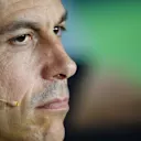 Toto Wolff (AUT) Mercedes AMG F1 Director of Motorsport in the Press Conference at at Formula One World Championship, Rd10, Hungarian Grand Prix, Practice, Hungaroring, Hungary, Friday 24 July 2015. © Sutton Motorsport Images