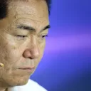 Yasuhisa Arai (JPN) Head of Honda Motorsport in the Press Conference at Formula One World Championship, Rd10, Hungarian Grand Prix, Practice, Hungaroring, Hungary, Friday 24 July 2015. © Sutton Motorsport Images