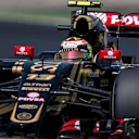 Pastor Maldonado (VEN) Lotus E23 Hybrid at Formula One World Championship, Rd10, Hungarian Grand Prix, Practice, Hungaroring, Hungary, Friday 24 July 2015. © Sutton Motorsport Images
