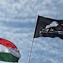 Flags at Formula One World Championship, Rd10, Hungarian Grand Prix, Practice, Hungaroring, Hungary, Friday 24 July 2015. © Sutton Motorsport Images