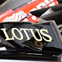 Lotus E23 Hybrid front wing detail at Formula One World Championship, Rd10, Hungarian Grand Prix, Practice, Hungaroring, Hungary, Friday 24 July 2015. © Sutton Motorsport Images