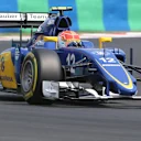 Felipe Nasr (BRA) Sauber C34 at Formula One World Championship, Rd10, Hungarian Grand Prix, Qualifying, Hungaroring, Hungary, Saturday 25 July 2015. © Sutton Motorsport Images