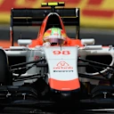 Roberto Merhi (ESP) Marussia at Formula One World Championship, Rd10, Hungarian Grand Prix, Qualifying, Hungaroring, Hungary, Saturday 25 July 2015. © Sutton Motorsport Images
