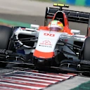 Roberto Merhi (ESP) Marussia at Formula One World Championship, Rd10, Hungarian Grand Prix, Qualifying, Hungaroring, Hungary, Saturday 25 July 2015. © Sutton Motorsport Images