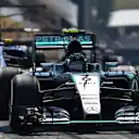 Nico Rosberg (GER) Mercedes AMG F1 W06 at Formula One World Championship, Rd10, Hungarian Grand Prix, Qualifying, Hungaroring, Hungary, Saturday 25 July 2015. © Sutton Motorsport Images