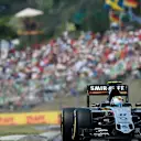 sSergio Perez (MEX) Force India VJM08 at Formula One World Championship, Rd10, Hungarian Grand Prix, Qualifying, Hungaroring, Hungary, Saturday 25 July 2015. © Sutton Motorsport Images