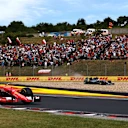 Lewis Hamilton (GBR) Mercedes AMG F1 W06 goes through the gravel on lap 1 at Formula One World Championship, Rd10, Hungarian Grand Prix, Race, Hungaroring, Hungary, Sunday 26 July 2015. © Sutton Motorsport Images