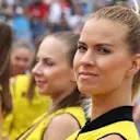 Grid Girls on the drivers parade at Formula One World Championship, Rd10, Hungarian Grand Prix, Race, Hungaroring, Hungary, Sunday 26 July 2015. © Sutton Motorsport Images