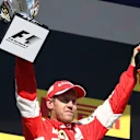 After his win in Hungary, Sebastian Vettel is hoping to close the points gap to Hamilton and Rosberg yet further in Belgium. © Sutton Motorsport Images