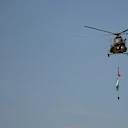 Helicopters at Formula One World Championship, Rd10, Hungarian Grand Prix, Race, Hungaroring, Hungary, Sunday 26 July 2015. © Sutton Motorsport Images