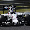 Valtteri Bottas (FIN) Williams FW37 locks up at Formula One World Championship, Rd10, Hungarian Grand Prix, Race, Hungaroring, Hungary, Sunday 26 July 2015. © Sutton Motorsport Images