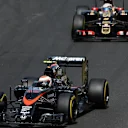 Jenson Button (GBR) McLaren MP4-30 at Formula One World Championship, Rd10, Hungarian Grand Prix, Race, Hungaroring, Hungary, Sunday 26 July 2015. © Sutton Motorsport Images