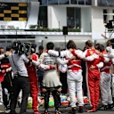 Respects paid to Jules Bianchi on the grid at Formula One World Championship, Rd10, Hungarian Grand Prix, Race, Hungaroring, Hungary, Sunday 26 July 2015. © Sutton Motorsport Images