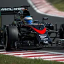 Following a season-best finish of fifth in Hungary, Fernando Alonso is hoping to profit from Honda's revised power unit at Spa. © Sutton Motorsport Images