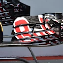 Scuderia Toro Rosso STR10 front wing detail at Formula One World Championship, Rd10, Hungarian Grand Prix, Preparations, Hungaroring, Hungary, Thursday 23 July 2015. © Sutton Motorsport Images