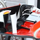 Ferrari SF15-T front wing detail at Formula One World Championship, Rd10, Hungarian Grand Prix, Preparations, Hungaroring, Hungary, Thursday 23 July 2015. © Sutton Motorsport Images
