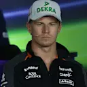 Nico Hulkenberg (GER) Force India F1 in the press conference at Formula One World Championship, Rd10, Hungarian Grand Prix, Preparations, Hungaroring, Hungary, Thursday 23 July 2015. © Sutton Motorsport Images