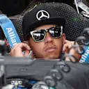 Lewis Hamilton (GBR) Mercedes AMG F1 W06 at Formula One World Championship, Rd10, Hungarian Grand Prix, Preparations, Hungaroring, Hungary, Thursday 23 July 2015. © Sutton Motorsport Images