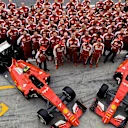 Ferrari SF15-T Team photo at Formula One World Championship, Rd12, Italian Grand Prix, Practice, Monza, Italy, Friday 4  September 2015. © Sutton Motorsport Images
