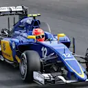 Felipe Nasr (BRA) Sauber C34 at Formula One World Championship, Rd12, Italian Grand Prix, Practice, Monza, Italy, Friday 4  September 2015. © Sutton Motorsport Images