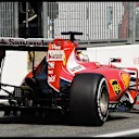 Sebastian Vettel (GER) Ferrari SF15-T at Formula One World Championship, Rd12, Italian Grand Prix, Practice, Monza, Italy, Friday 4  September 2015. © Sutton Motorsport Images