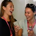 Jessica Michibata (JPN) wife of Jenson Button (GBR) McLaren at Formula One World Championship, Rd12, Italian Grand Prix, Practice, Monza, Italy, Friday 4  September 2015. © Sutton Motorsport Images